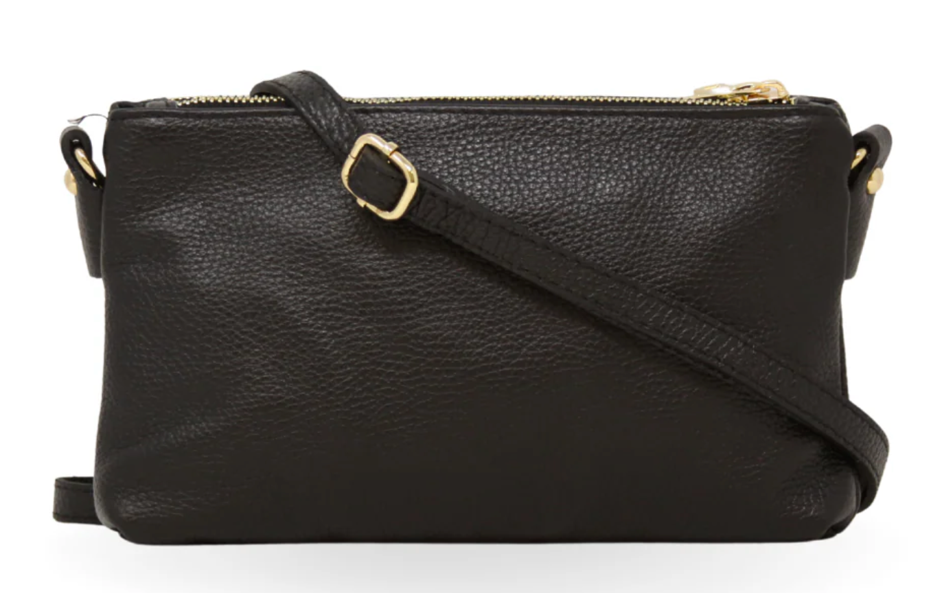 GENUINE ITALIAN LEATHER CROSSBODY BAG