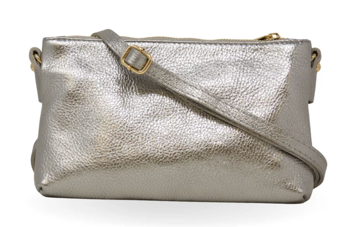 GENUINE ITALIAN LEATHER CROSSBODY BAG