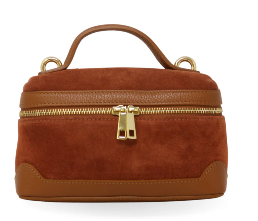 GENUINE ITALIAN LEATHER SHOULDER BAG AND CROSSBODY BAG