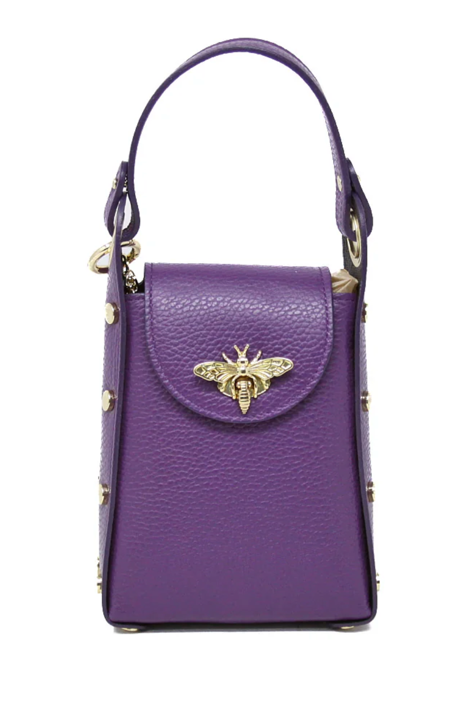 The Mini Mariposa Top Leather Shoulder Bag + Crossbody