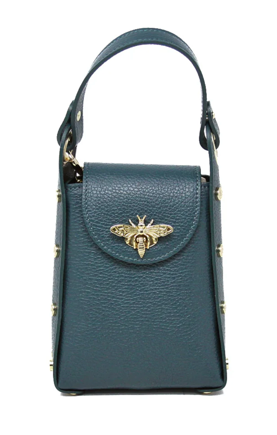The Mini Mariposa Top Leather Shoulder Bag + Crossbody