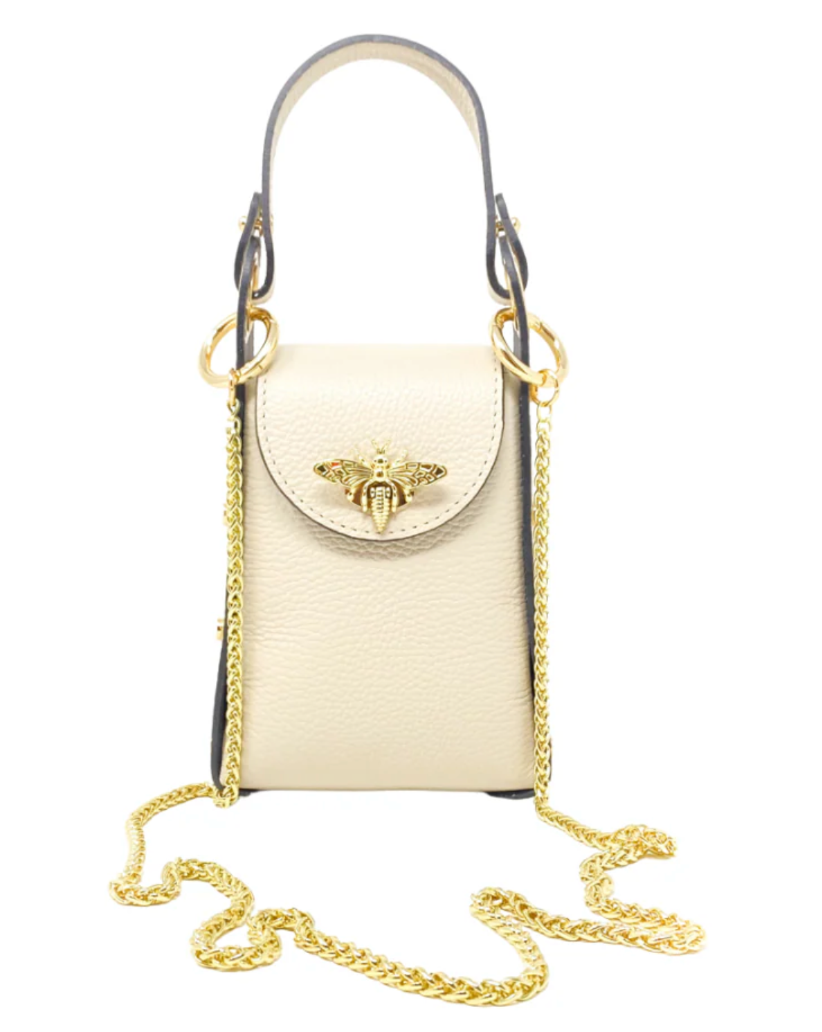 The Mini Mariposa Top Leather Shoulder Bag + Crossbody